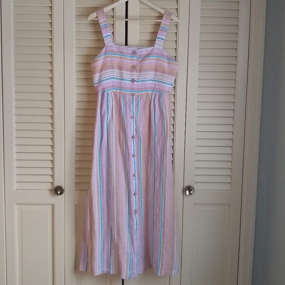 2 for $50! C&C California Linen Maxi Dress NWT